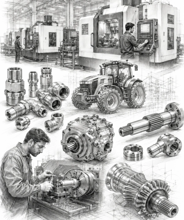 Shree Ram Engineering Precision CNC Manufacturing Facility Rajkot