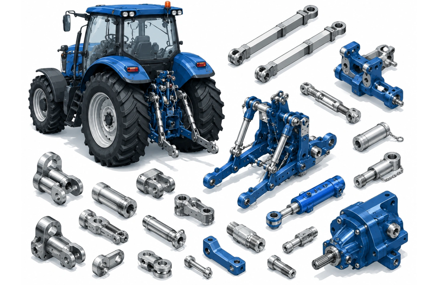 Agriculture and Tractor Machined Parts
