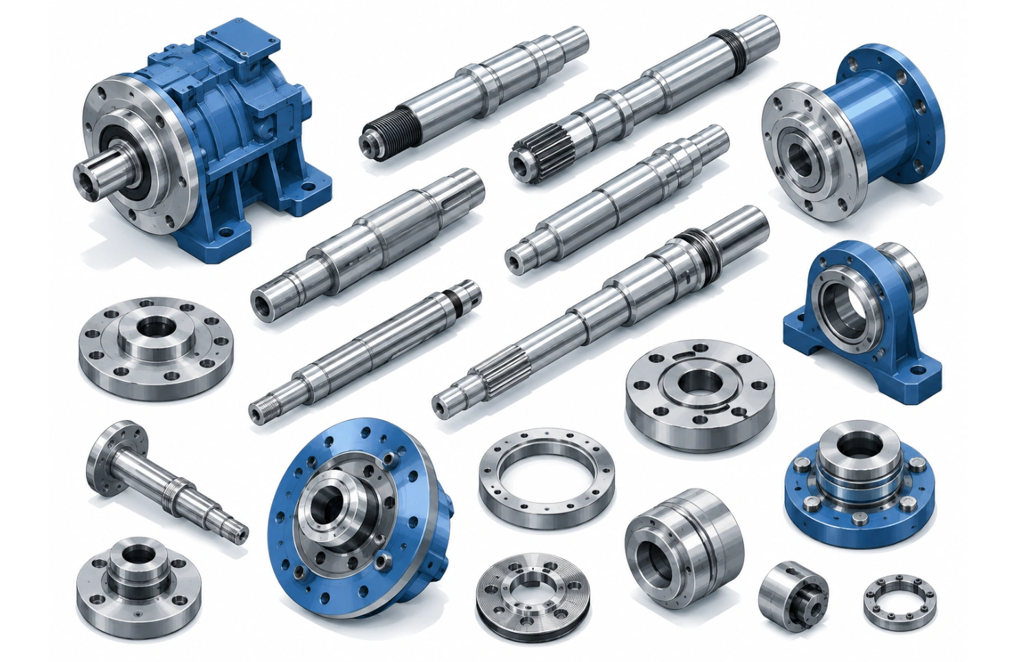 Industrial Machinery Shafts and Spares
